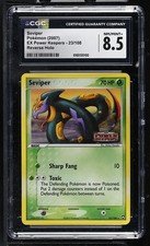 CGC 8.5 Seviper 23/108 EX Power Keepers Reverse Holo Stamped Pokemon Card