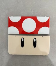 Nintendo New 3DS Cover Plate No.020 red Mushroom Top Bottom Replacement Shell