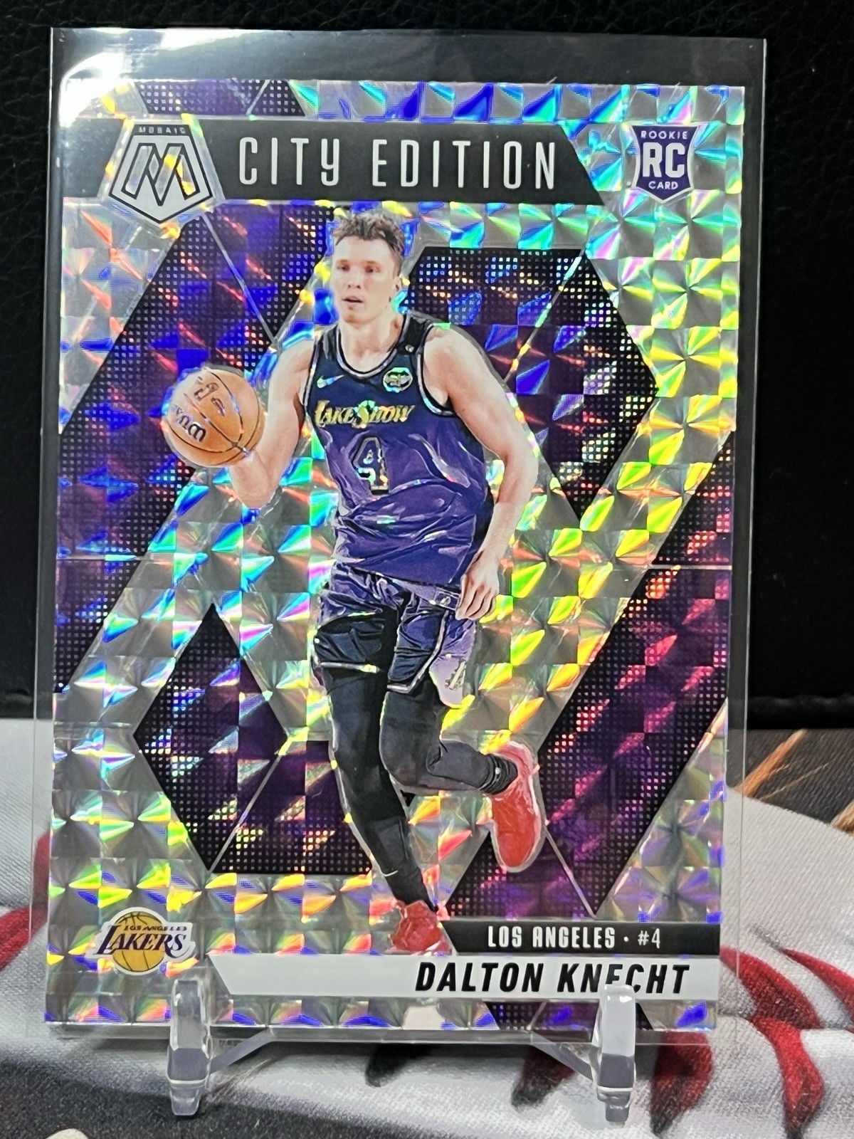 2024-25 Panini Mosaic - City Edition Dalton Knecht #271 Mosaic Prizm (RC)