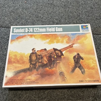 Trumpeter 1:35 #02334 Soviet D 74 122mm Field gun 
