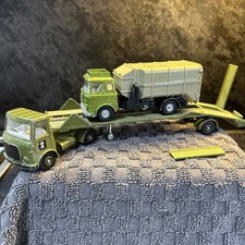 Vintage Dinky Toys 6811/65 AEC Articulated Transporter Lorry Army Truks