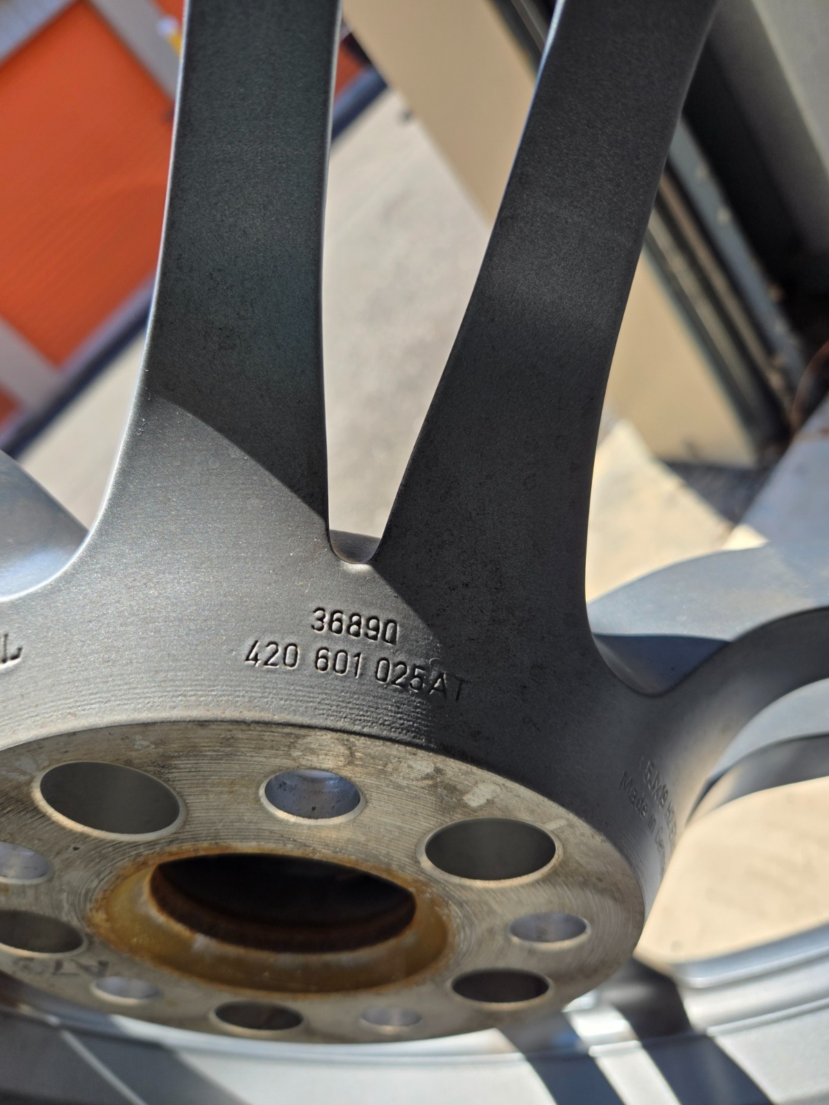 Audi R8 Wheels Set Gray