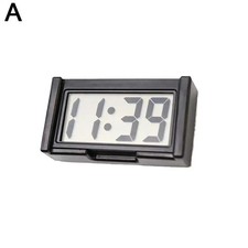 Portable Mini Car Dashboard Digital Clock For Vehicle Large Lcd Time Screen