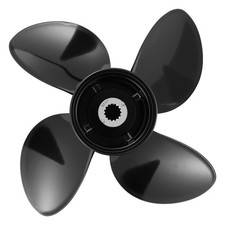 Mercury/Mariner 135-300 HP Aluminum Propeller, 4-Blade, 14in Dia x 19in Pitch