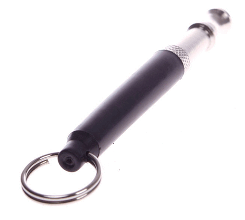2pc Dog Training WHISTLE UltraSonic Obedience Stop Barking Pet Sound Pitch Black - Picture 11 of 12