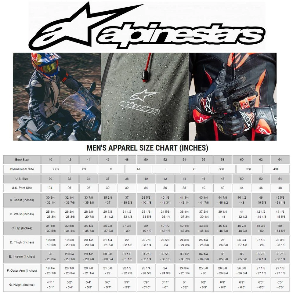 Alpinestars Ride Tech Lite Summer Motorcycle Base Layer Under Suit Breathable - Image 3 of 3