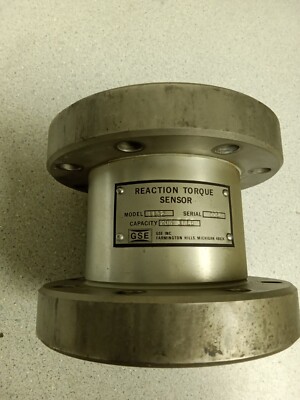 GSE Reation Torque Sensor 1132 Serial 004 Capacity 20k INLS