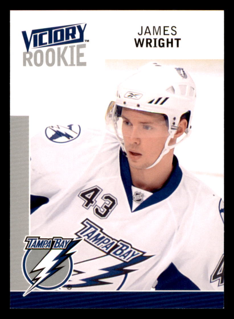 2009-10 Upper Deck Victory Update #330 James Wright Tampa Bay Lightning RC