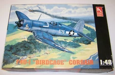 Hobby Craft 1:48 F4U-1 BIRDCAGE CORSAIR  No. HC1525 NIOB Sealed Parts