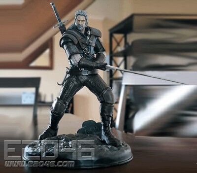 Model Kit: Geralt von Riva 1/8 + Alternate Head E2046 Witcher