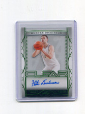 2022-23 Leaf Trinity Autographs Clear Green Hunter Dickinson Rookie Auto 16/20