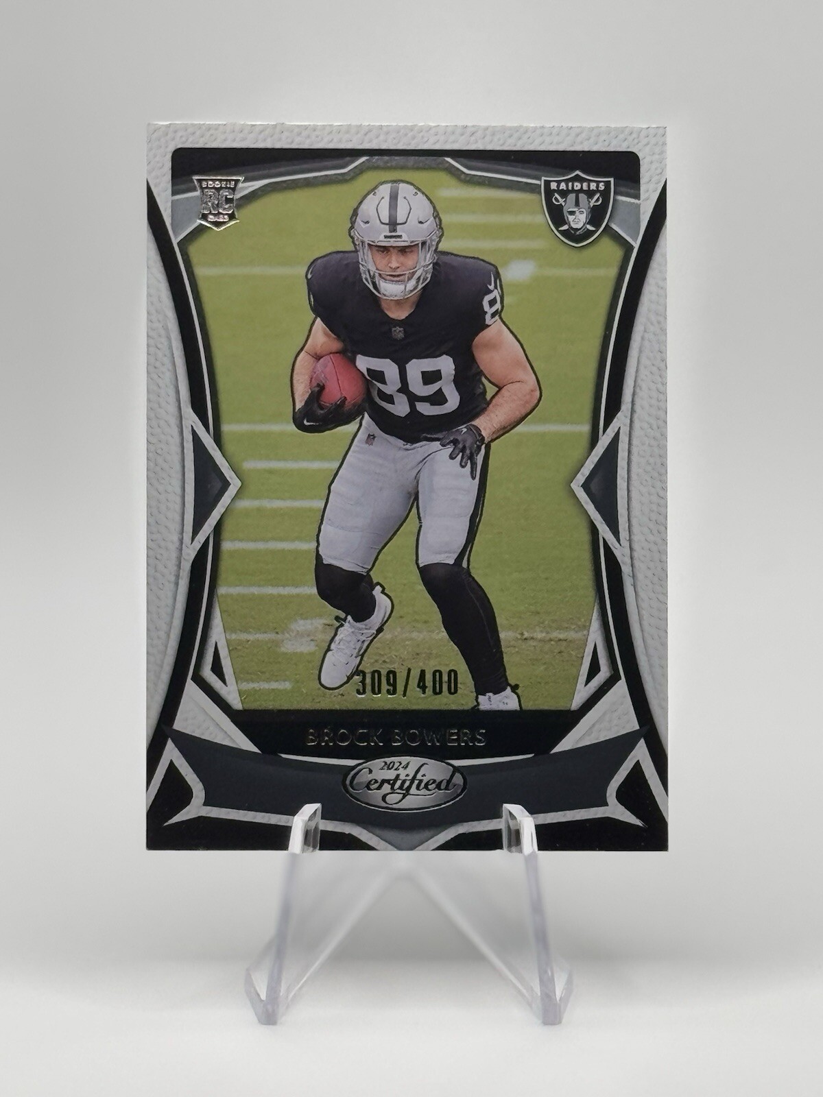 2024 Certified Brock Bowers Rookies Rookie Card /400 #110