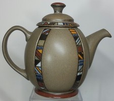 DENBY Marrakesh 7.5" Stoneware Tea Pot - EX CONDITION