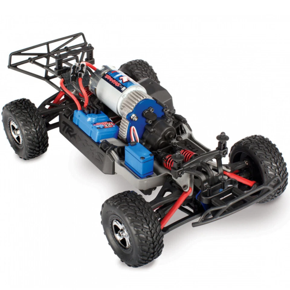 Traxxas Slash 1/16 4x4 Rosso Rtr USB C Caricatore 1200 Batteria Nimh 4WD - Immagine 4 di 4
