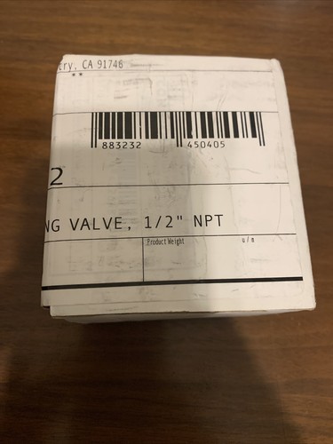 lavatory tempering valve 1/2 NPT WHST70-12 - Picture 3 of 5