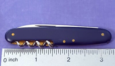 MANN E BRUCKMANN Knife Made in Solingen Germany Smooth Black