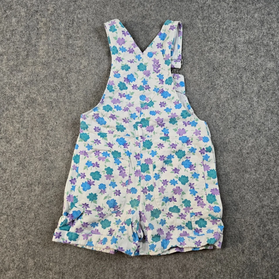 Mono corto floral vintage años 90 Rachel's niños niñas talla 10 verano primavera Foto 4 de 4