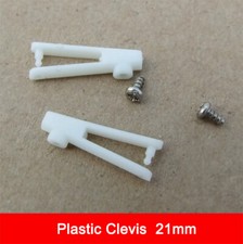 RC Flugzeug Gleiter Steuerung Schuber mit 21mm dicker Plastik Gabelklappen