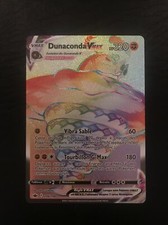 Pokémon Dunaconda Vmax 206/198 Rainbow Secrète Règne De Glace FR NEUF