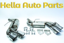 Plm Quad Tips Resonated Axle Back Muffler Kit For Chevy Camaro V6 3.6l 16 - 22 Plm Quad Tips Resonated Axle Back Muffler Kit For Chevy Camaro V6 3.6l 16 - 22