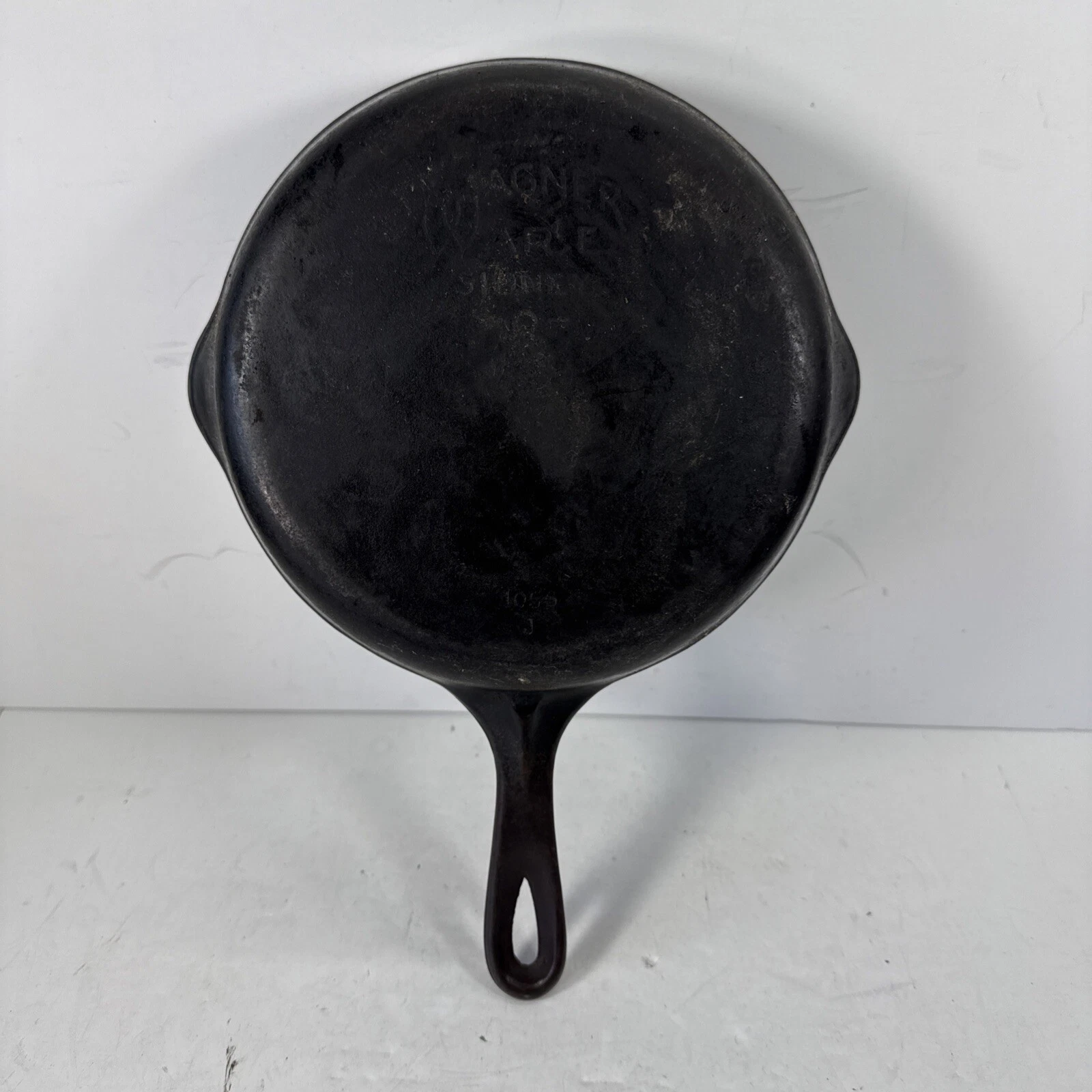 Vintage Wagner Ware 1056 J Sidney -O- #6 Cast Iron Skillet USA