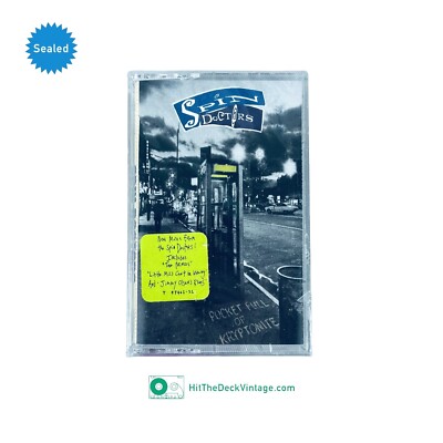 Spin Doctors   Pocket Full Of Kryptonite Cassette Tape (1991) w/ Hype SEALED