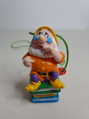 Sunkisses Hawali Disney 7 cm Doc on Book Figur Vintage Pencil Topper Halskette 