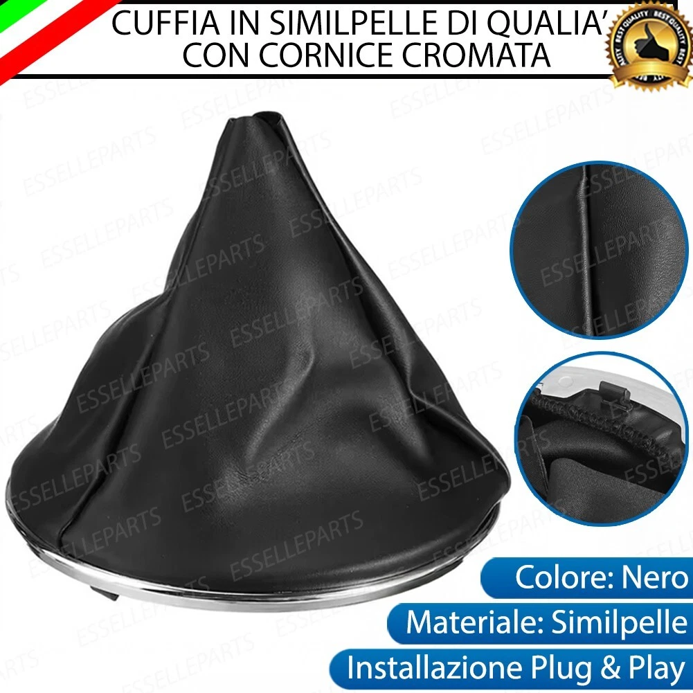 Pomello 5 Marce Retromarcia Leva Cambio Compatibile con Fiat 500 500C 2007-2018