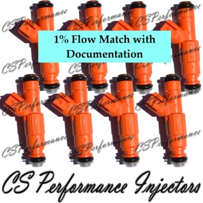 1% Flow Match Bosch Fuel Injectors 0280155917 for 03-04 Ford Lincoln Merc 4.6 V8