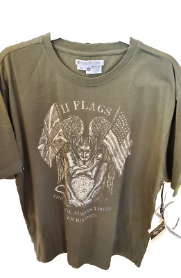 Under Two Flags Rare Vintage T-shirt Mens  2XL NEW!