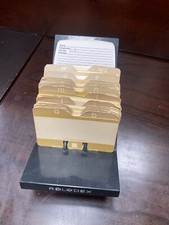 Rolodex V-Glide GL-24 Black 2 1/4