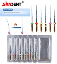 Dental Endo Endodontic File Engine Rotary Root Canal NiTi Files 25MM Flexible