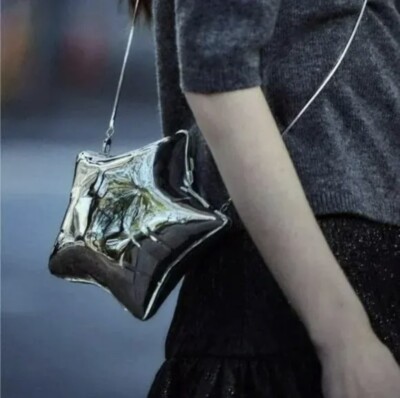 ZARA STAR BOX CLUTCH