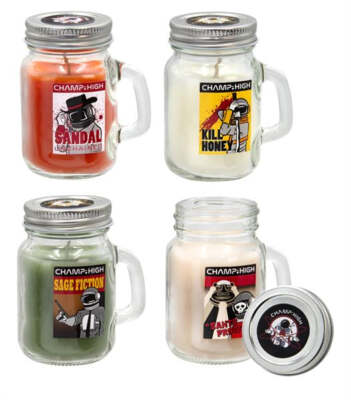 Champ High Duftkerzen ''Keep away the smell'' - 4 Sorten / Düfte - 5,5x7,5x8,5cm