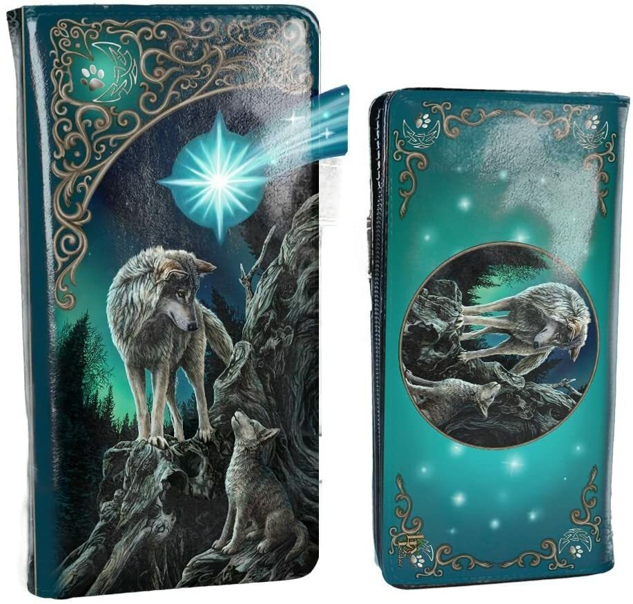 Кошелек Nemesis Now B3937K8 Guidance Lisa Parker с тиснением 185 см синий искусственная кожа 7090₽