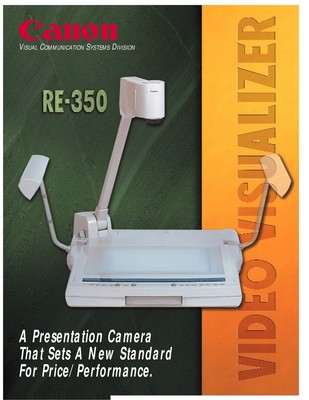 Canon RE-350 P(E) Video Presentation Visualizer Portable Digital Projector NIB