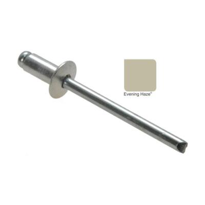 Doom Shape Rivet Qty 100 Painted Dome Rivet 4-3 (3.2x8L) 1/8