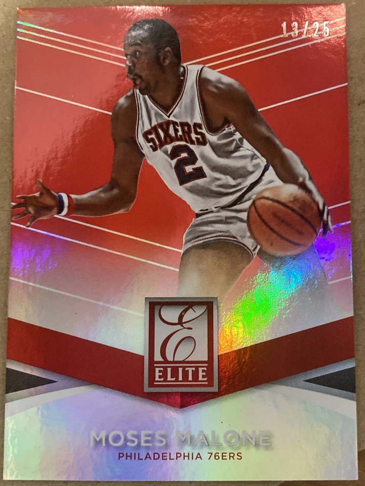 2014-15 Donruss #84 Moses Malone 76ers 13 /25 - Image 3 of 4