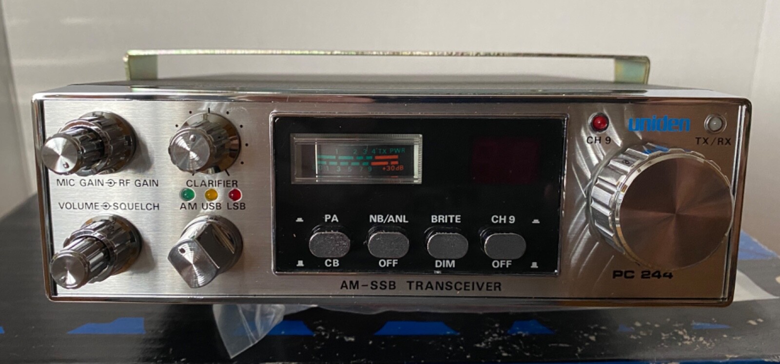 NOS Uniden PC244 40 Channel AM/SSB CB Radio 80’s IDEAL IJL