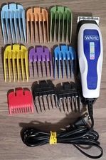 Wahl Color Pro Hair Clipper Kit with Colored Guide Combs