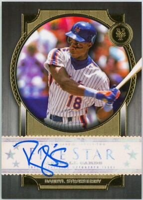 2022 Topps Five Star Darryl Strawberry Auto FSA-STR New York Mets 