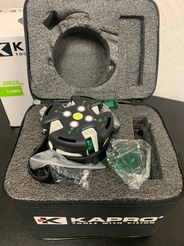 Nivel láser de precisión verde PROLASER KAPRO 875G | Cinco líneas de inclinación interior exterior - Imagen 2 de 7
