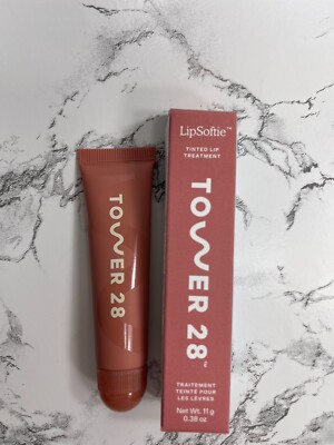 Tower 28 Lip Softie Dulce de Leche Tinted Lip Treatment Full Size New