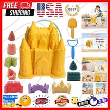 Ultimate 12 PCS Sand Castle Building Kit - Fun for Beach or Snow Adventures