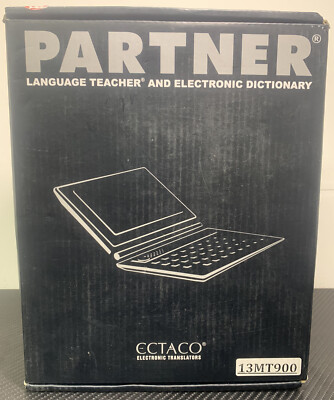 ECTACO Partner 13MT900 Deluxe Multilingual Electronic Dictionary - NEW ...
