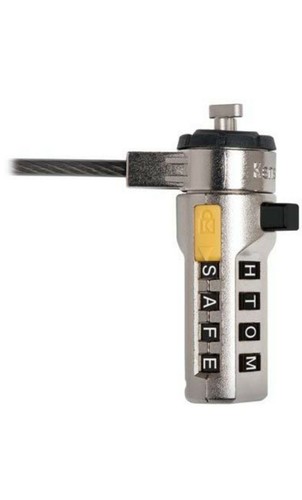 New Kensington Wordlock Combination Laptop Lock- Steel Cable- Black K64684US - Picture 2 of 2