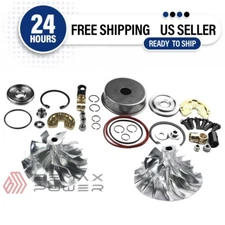 Turbo Repair Rebuild Kit For 08-10 Ford Powerstroke 6.4L Billet Compressor Wheel