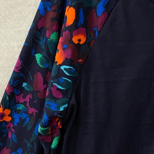 The Pioneer Woman Pajama Set Woman's XL Blue Floral Long Sleeve Knit - Picture 7 of 25
