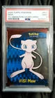 2000 Topps Pokemon TV Animation Clear Card MEW PSA 9