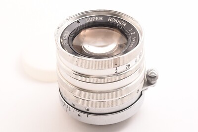 CHIYOKO SUPER ROKKOR C 50mm/F2 Leica 39mm LTM #1500947 kjm 231015